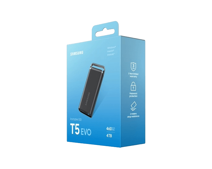 SAMSUNG Portable SSD T5 EVO 4TB