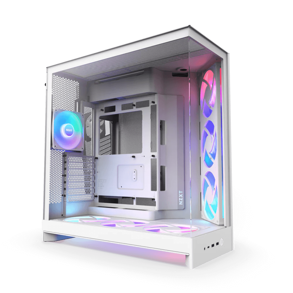 NZXT H9 Flow RGB+ 2025 White