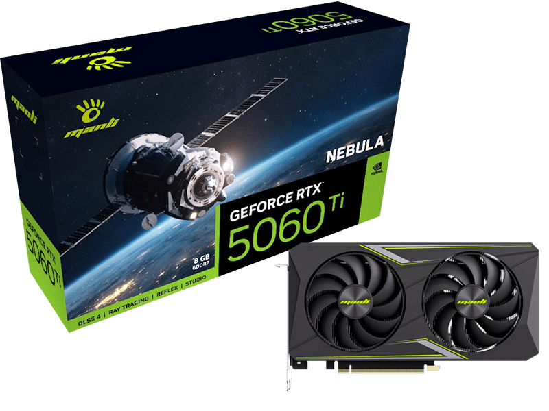 Manli Nebula GeForce RTX 5060Ti 8GB GDDR7