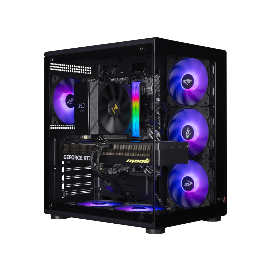 TTX ECO INTEL - 5060Ti 8GB بكج + شاشة + كيبورد وماوس وسماعة