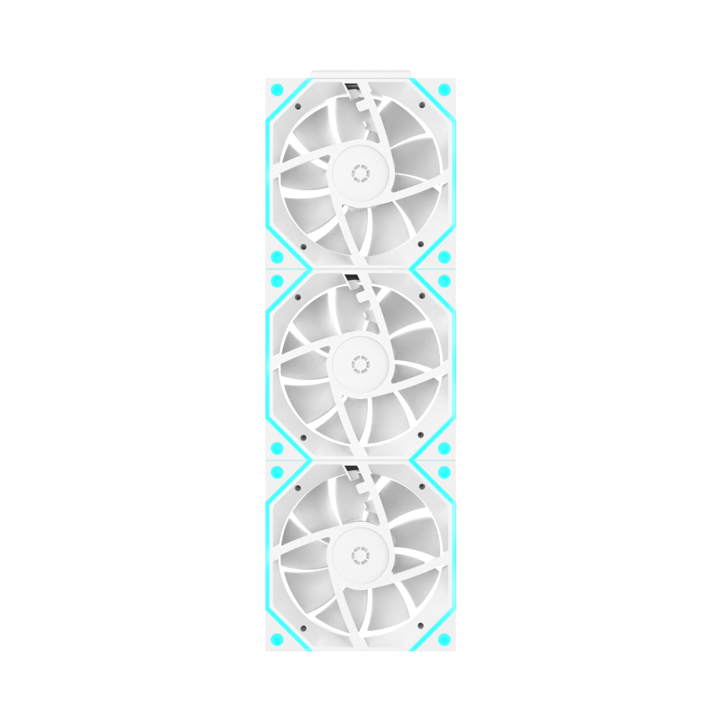 TTX F120 7-PACK ARGB PWM WHITE - 6xFAN (IN) + 1xFAN ( EXUST ) + CONTROLLER