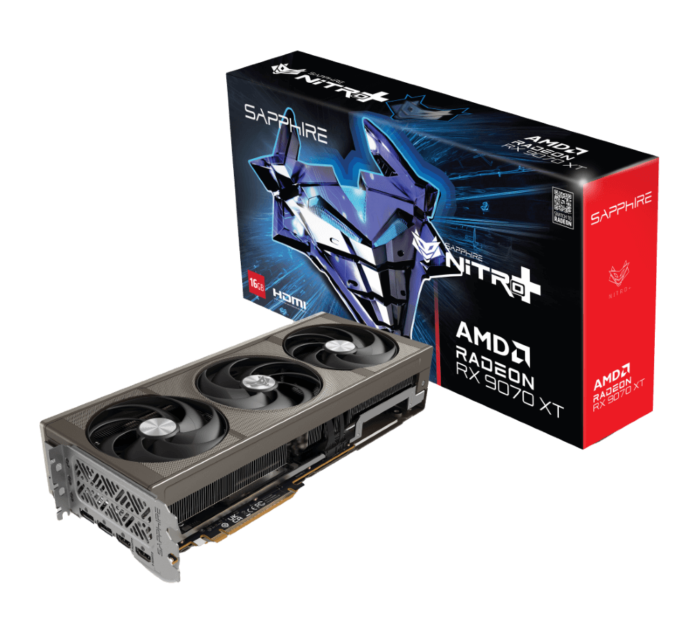 SAPPHIRE NITRO+ RADEON RX 9070XT 16GB 