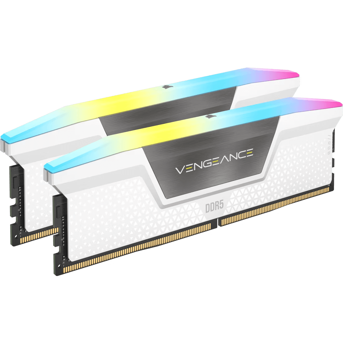 CMH64GX5M2B6000C30W - CORSAIR VENG RGB DDR5 64GB 2X32GB 6000MHz CL30 - WHITE