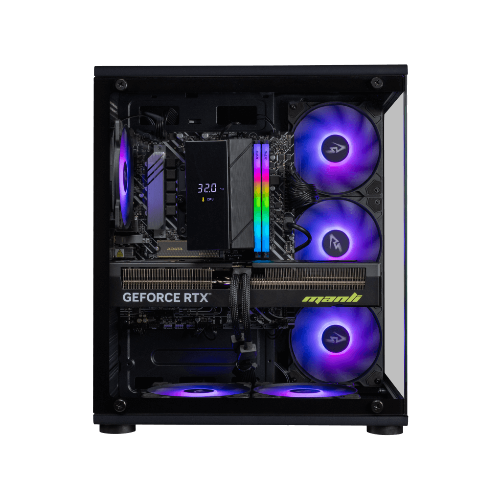 TTX ECO INTEL - 5060Ti 16GB بكج + شاشة + كيبورد وماوس وسماعة