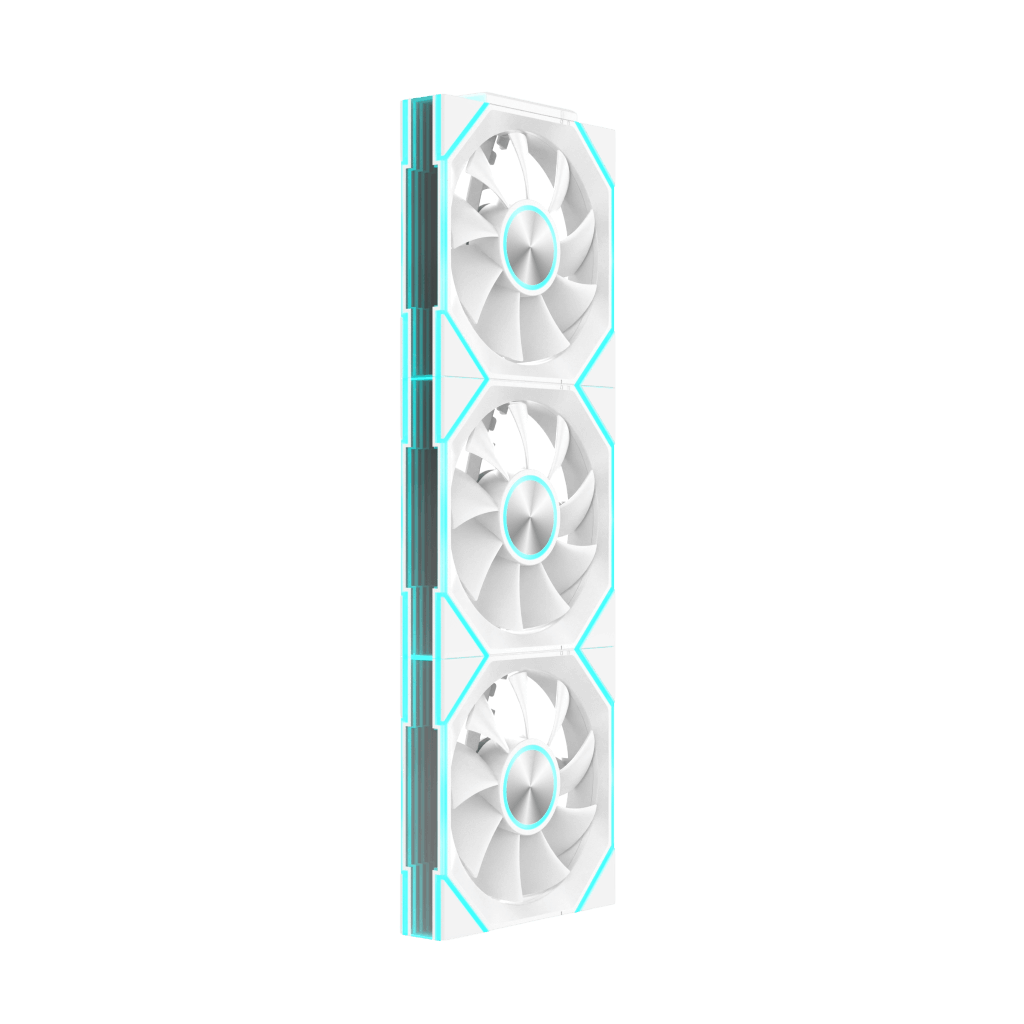 TTX F120 7-PACK ARGB PWM WHITE - 6xFAN (IN) + 1xFAN ( EXUST ) + CONTROLLER
