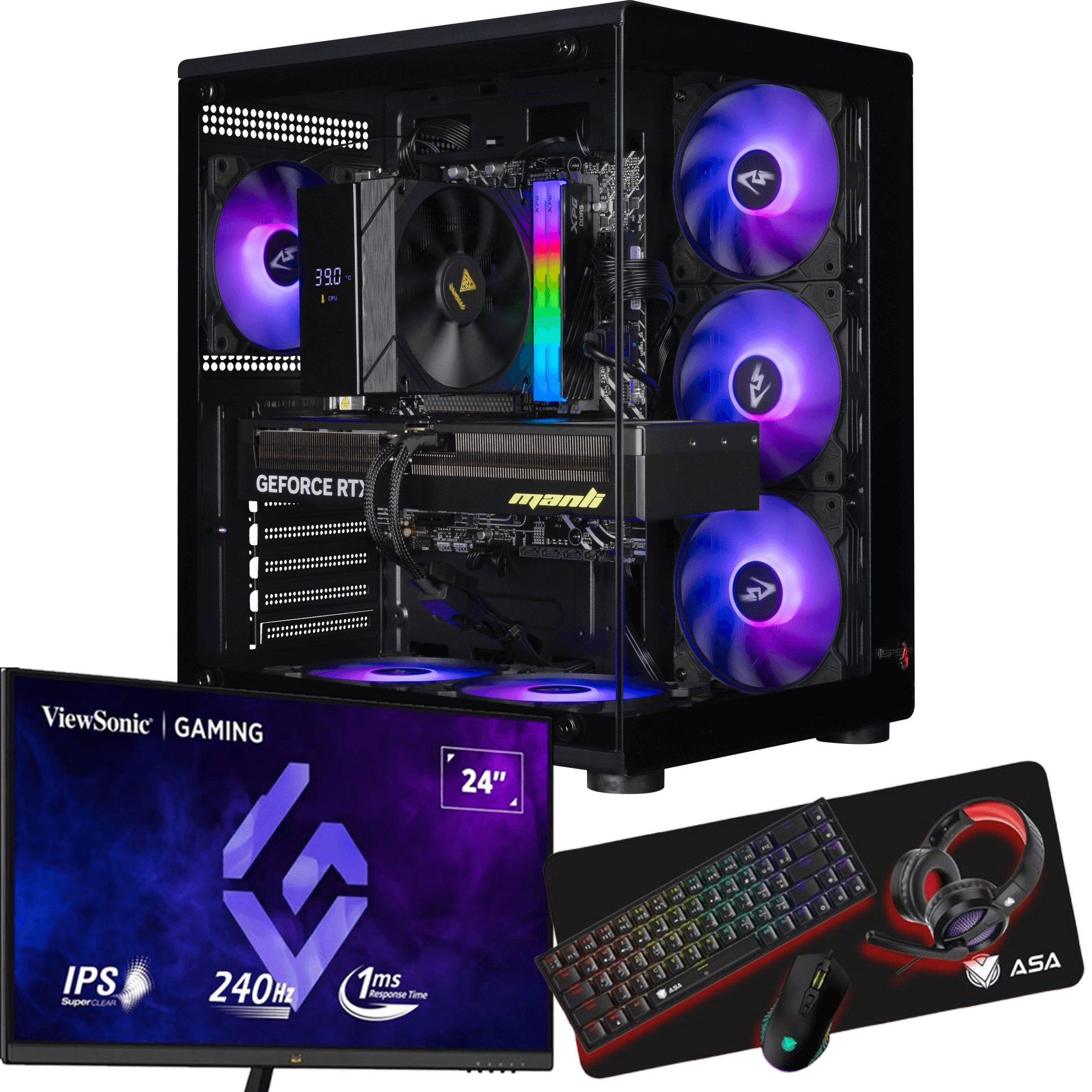 TTX ECO INTEL - 5070 بكج + شاشة + كيبورد وماوس وسماعة