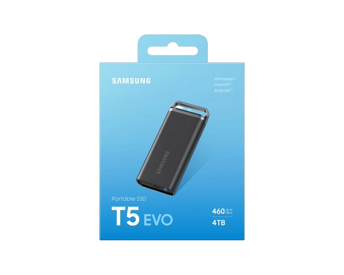 SAMSUNG Portable SSD T5 EVO 4TB