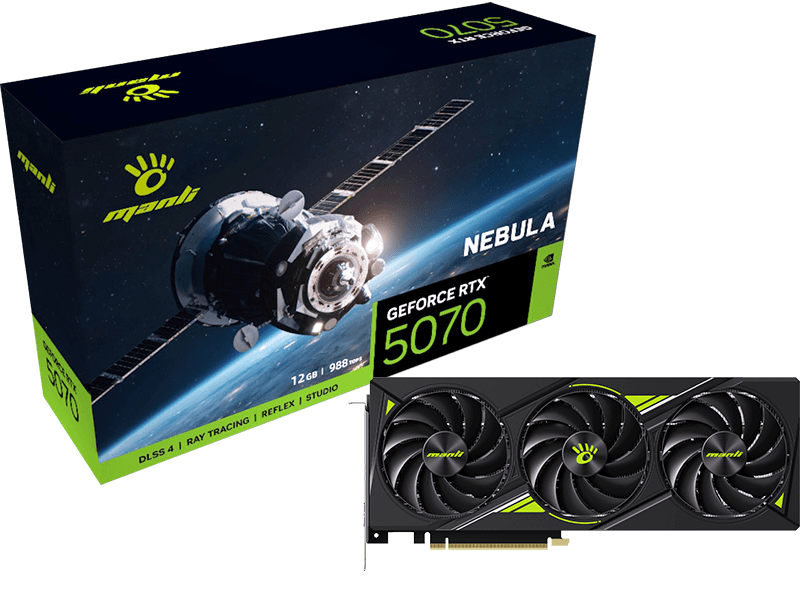 MANLI NEBULA GeForce RTX 5070 12GB