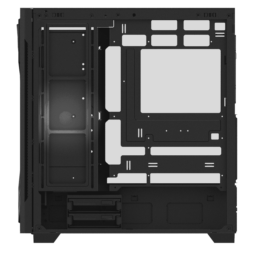 XPG STARKER AIR BTF MID-TOWER CHASSIS-BLACK